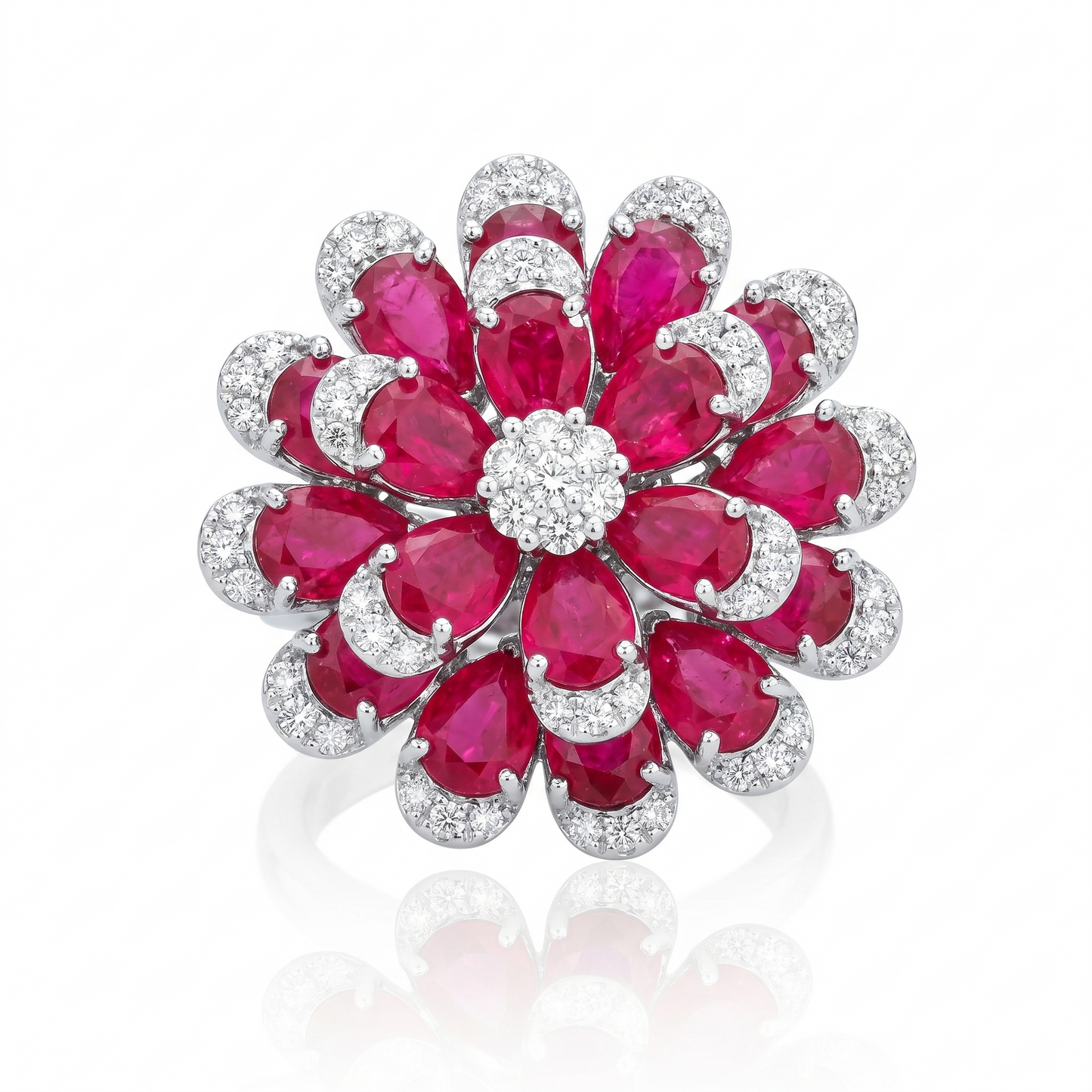 Aurelia Bloom Ring - Pink