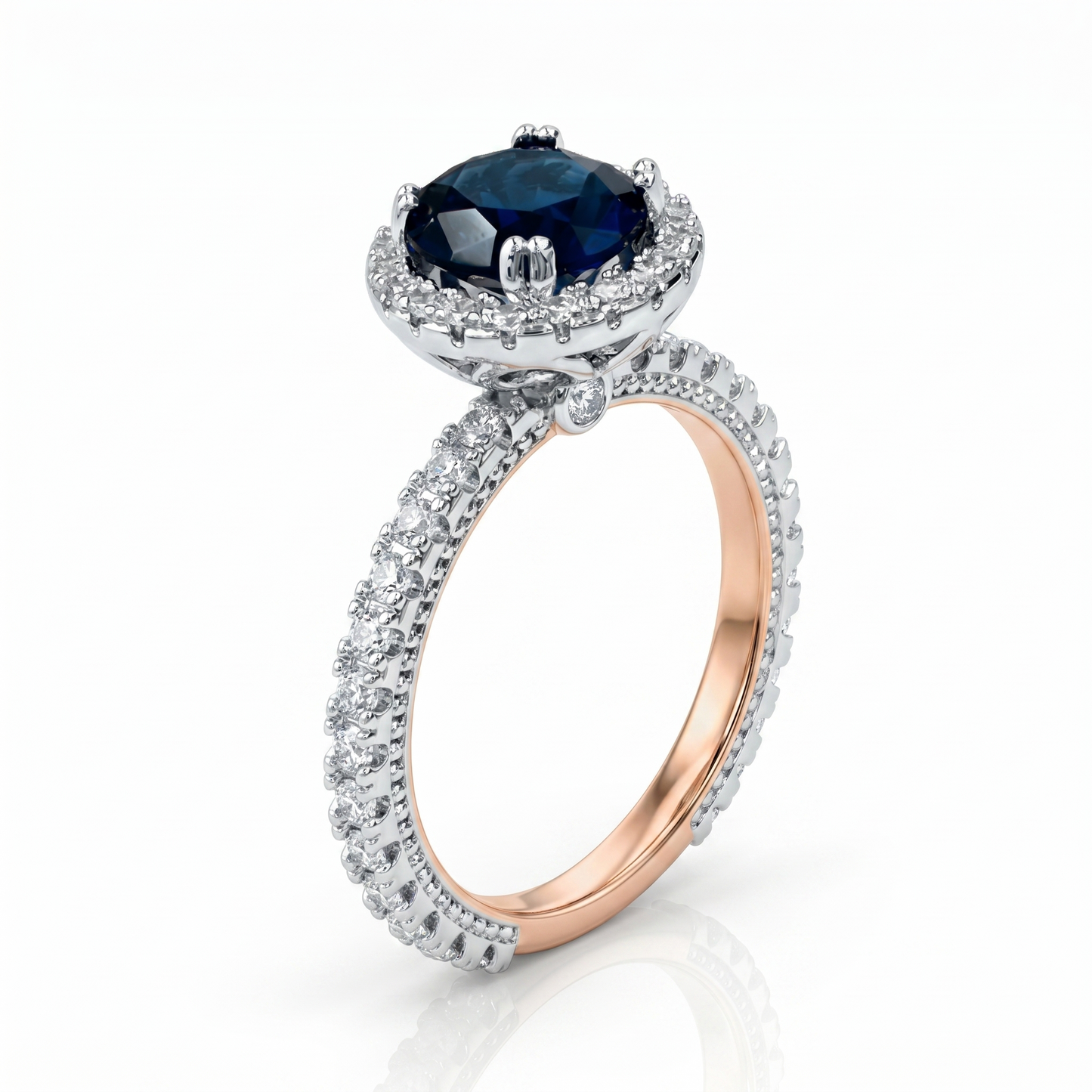 Amaya Cz Ring - Blue
