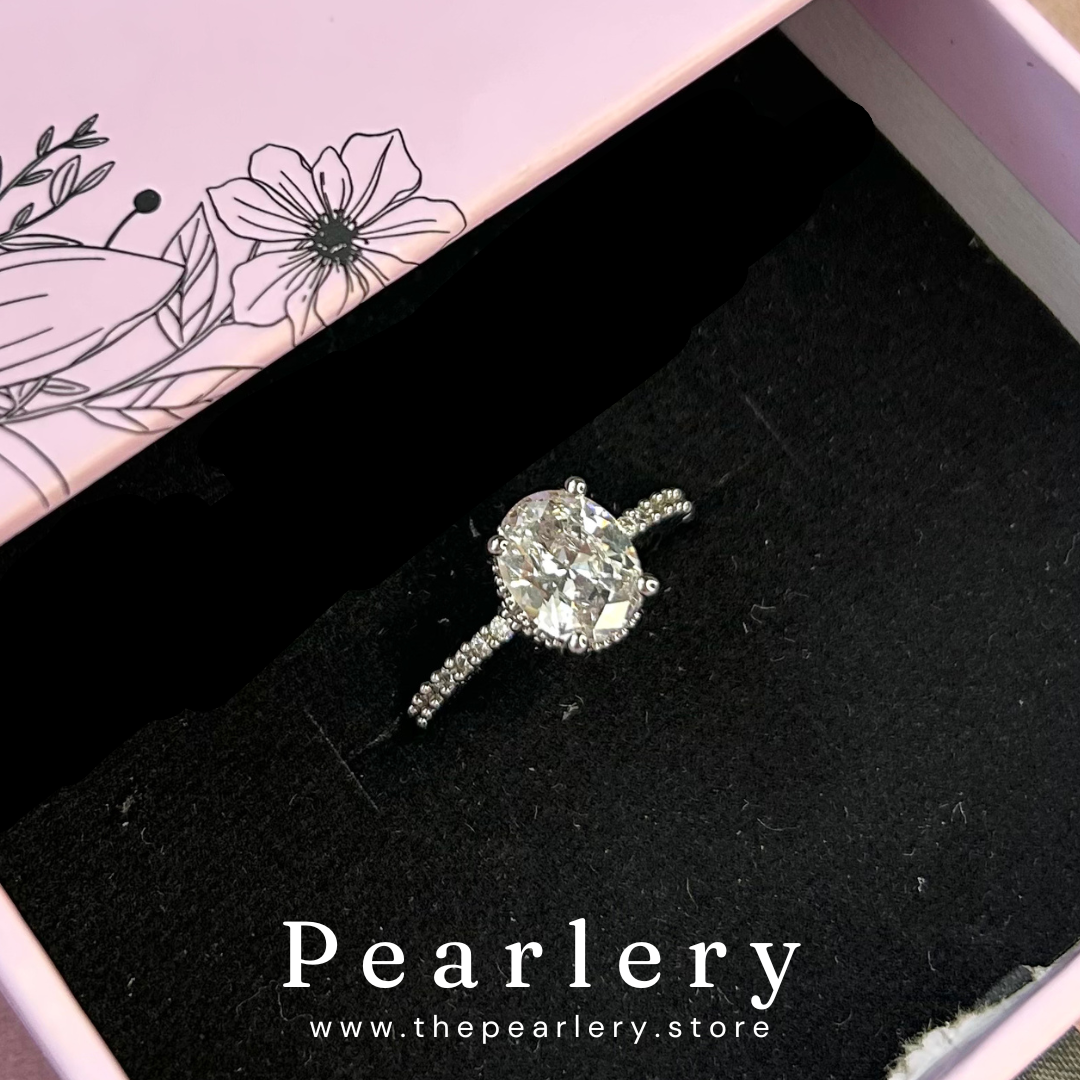 Opaline ring