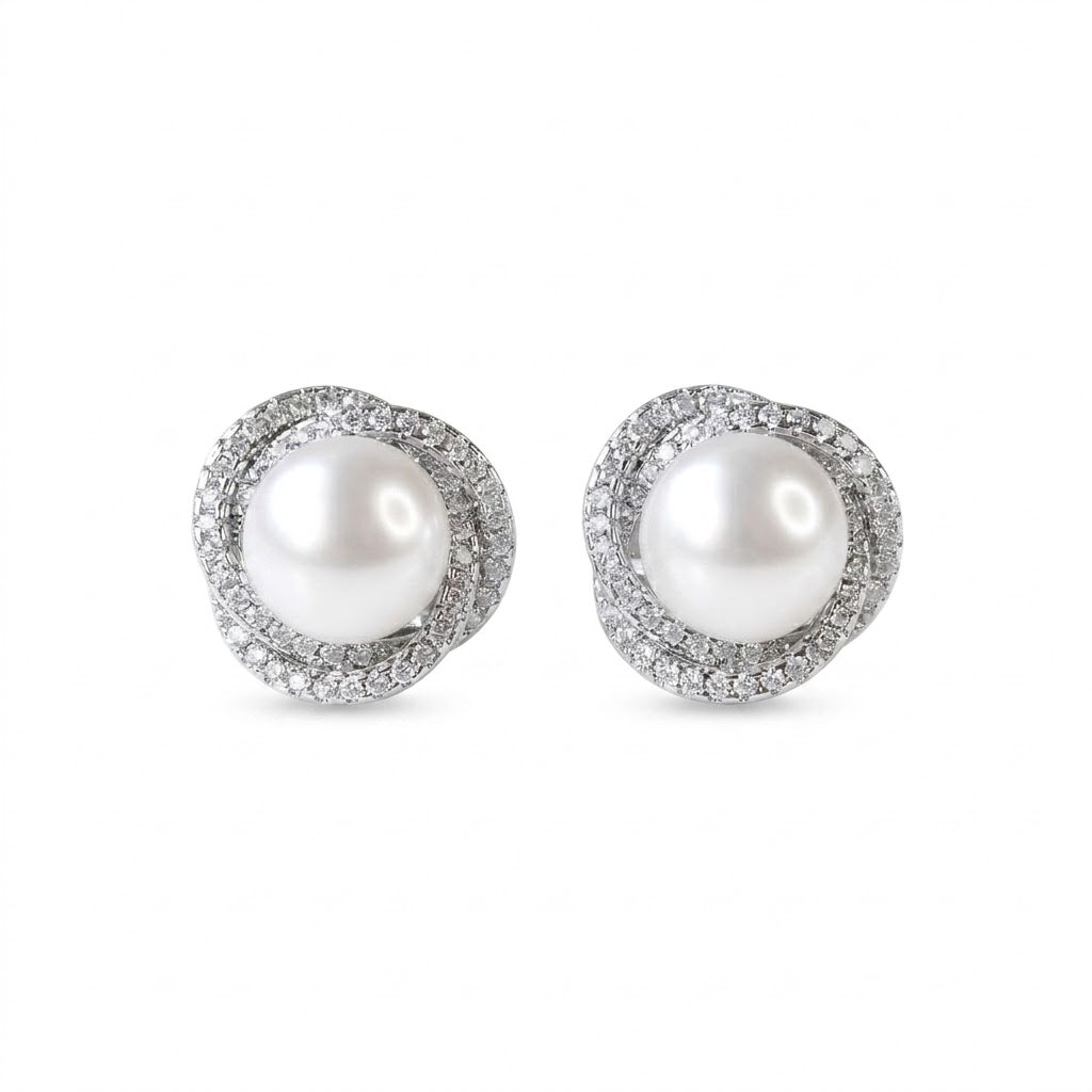 Serenity Pearl Studs