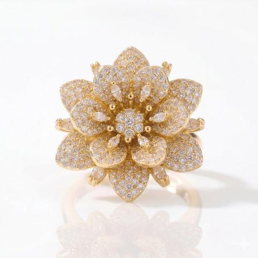Rosellé 18k Gold-Plated Ring
