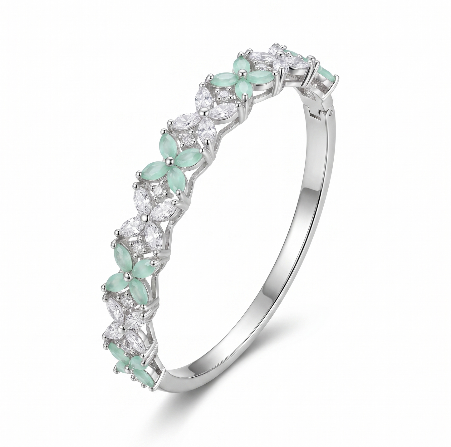 Florence Cuff Bracelet - Mint