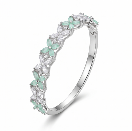 Florence Cuff Bracelet - Mint