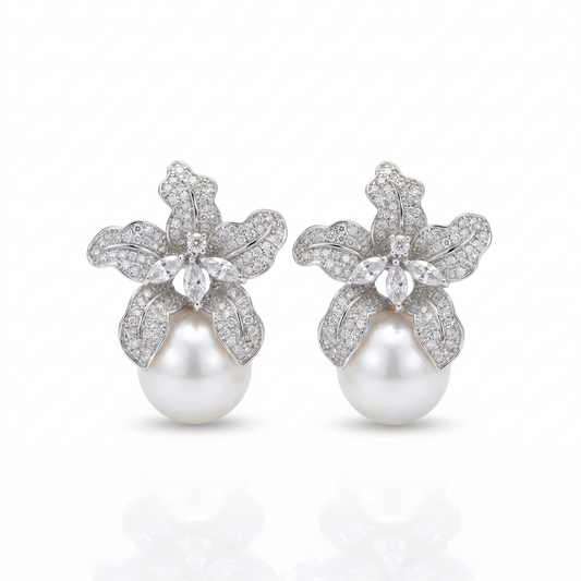 Blossom Pearl Studs