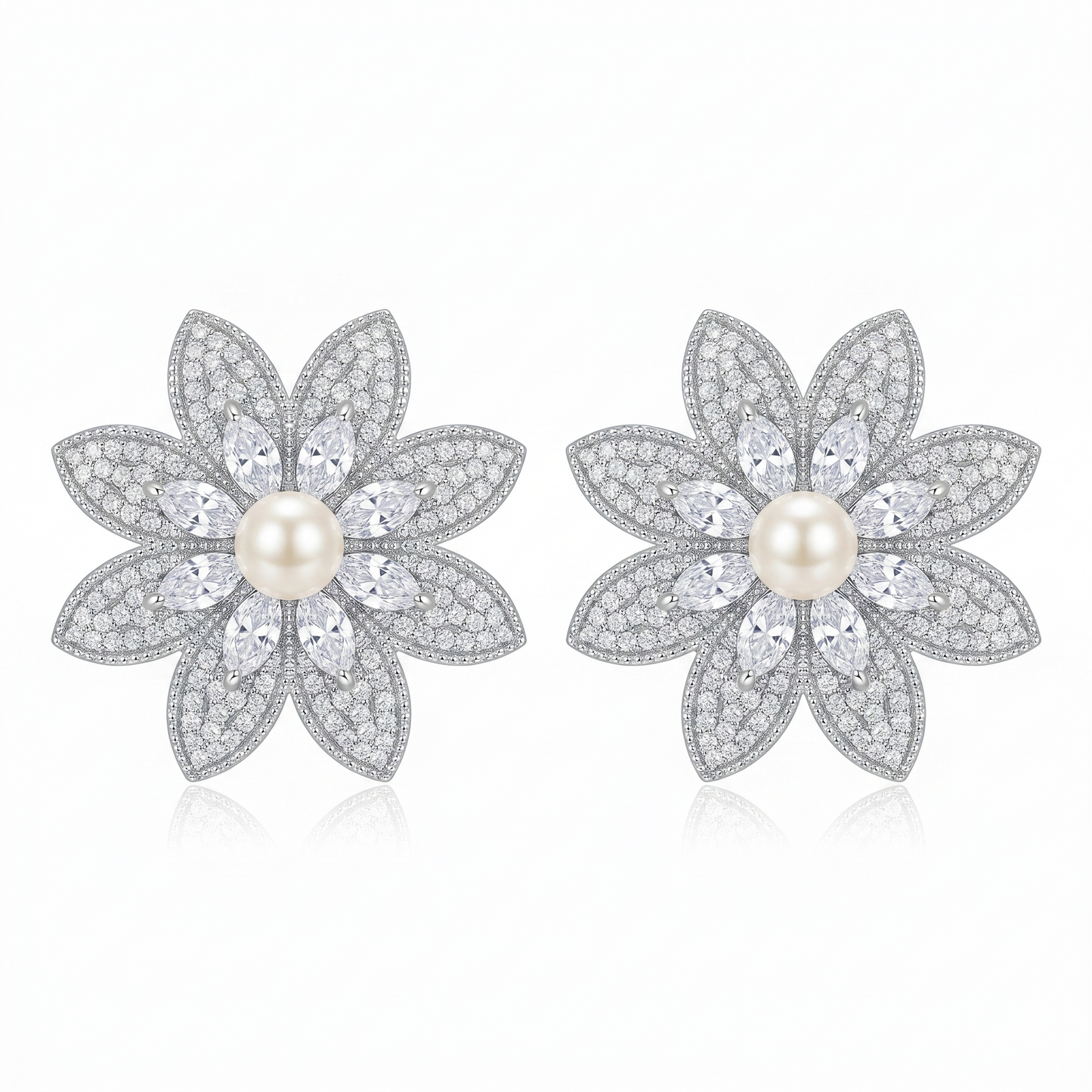 Nyra Flower Studs