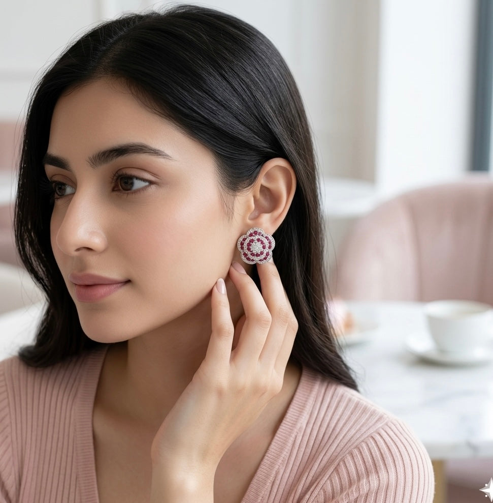 Noor CZ Studs