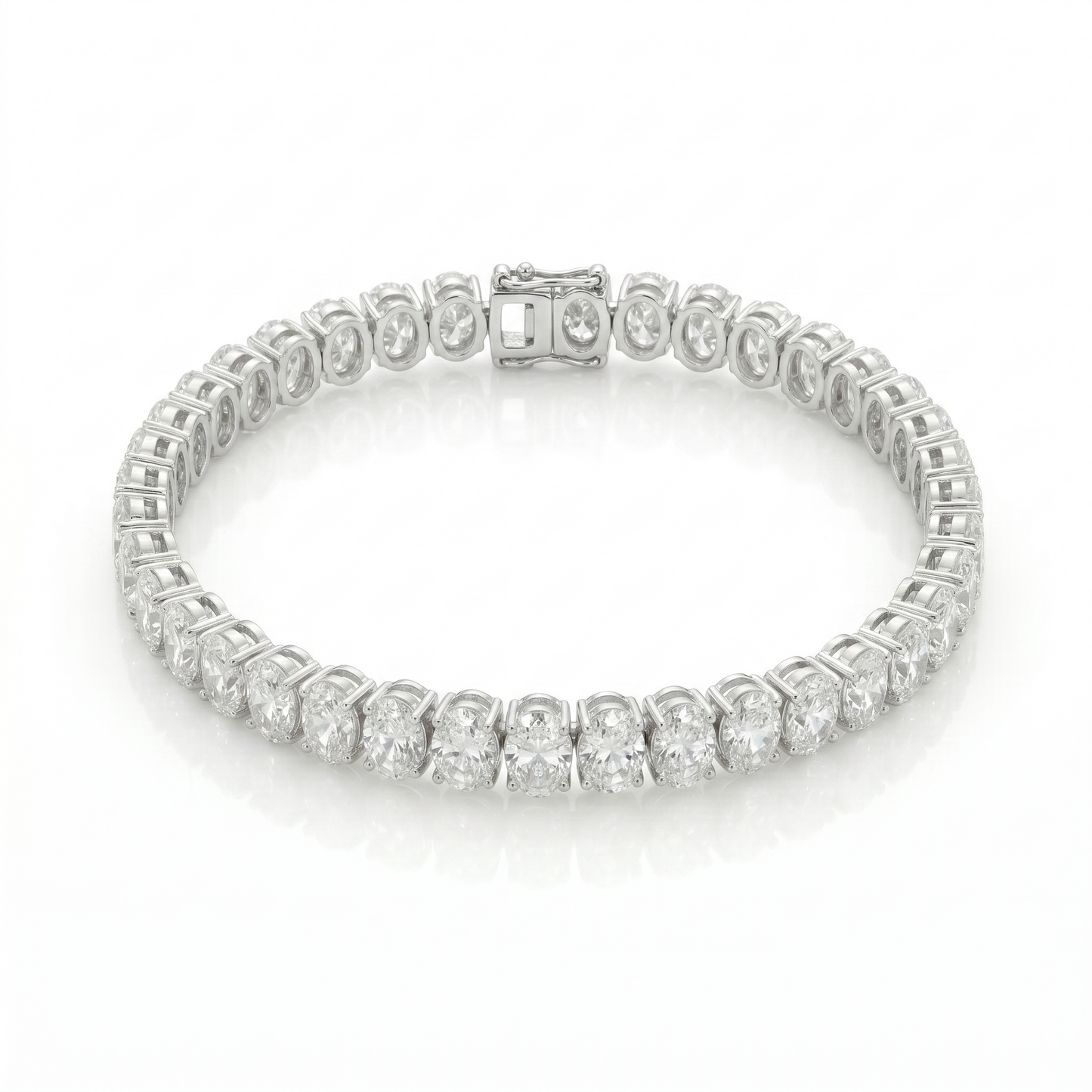 Amber cz bracelet