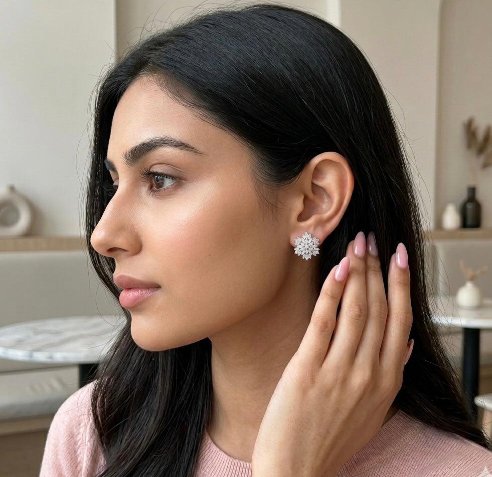 Snowflake Studs