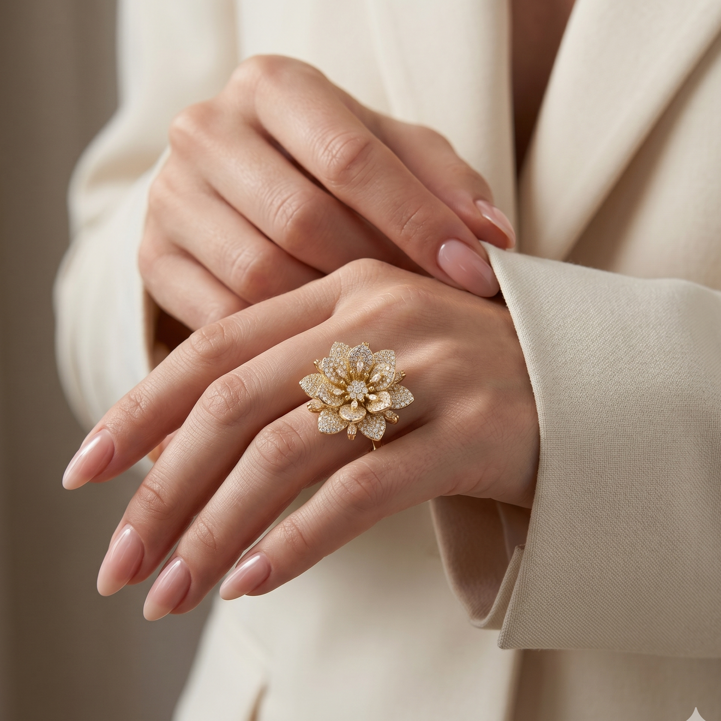 Rosellé 18k Gold-Plated Ring