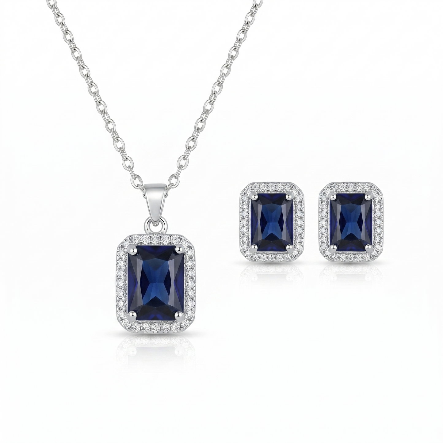 Esra Pendant Set - Blue