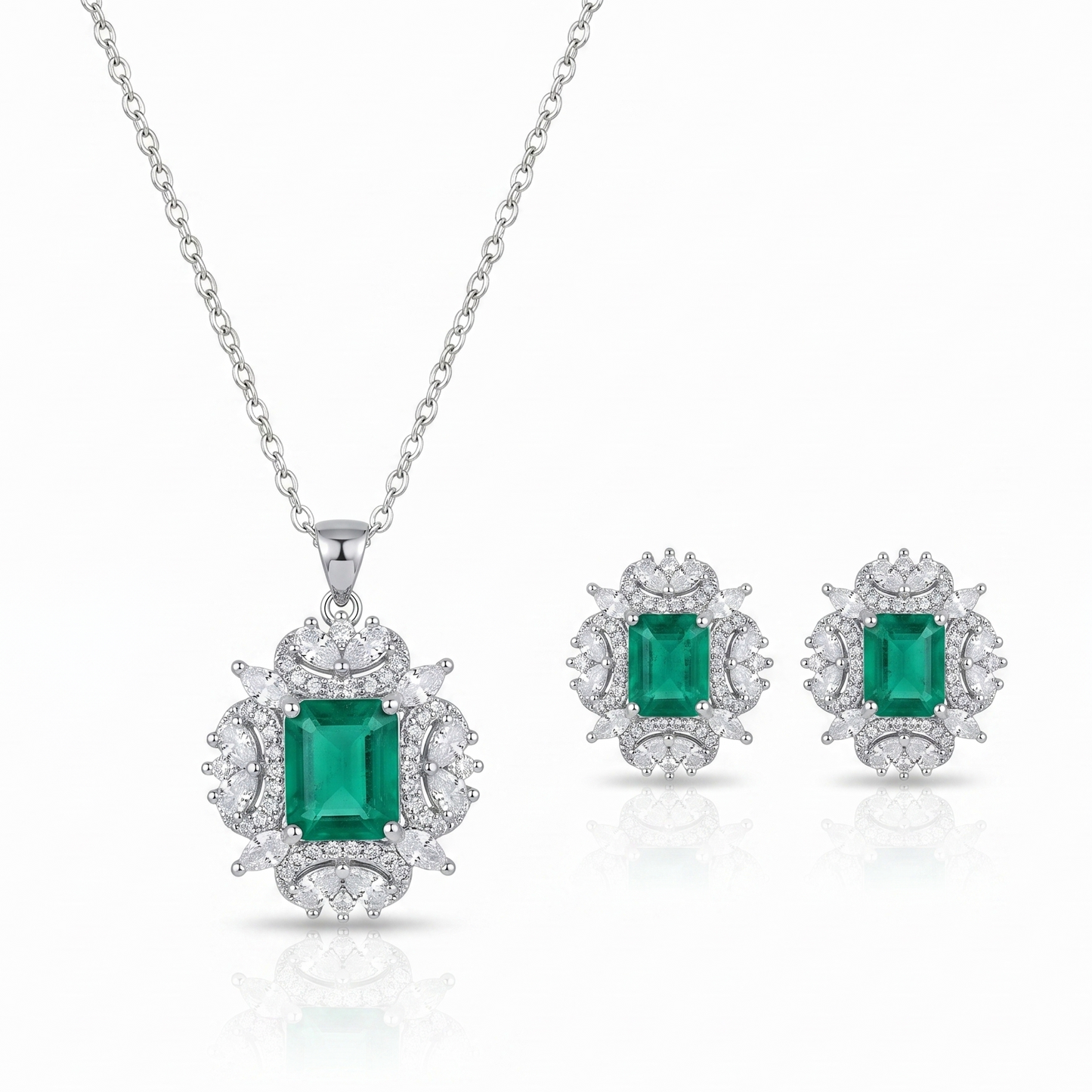 Élodie Emerald Set