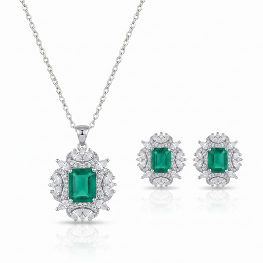 Élodie Emerald Set