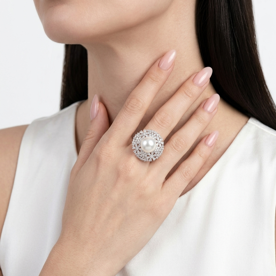 Mother Of Pearl Ring