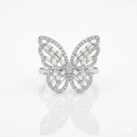 Leana Butterfly Ring