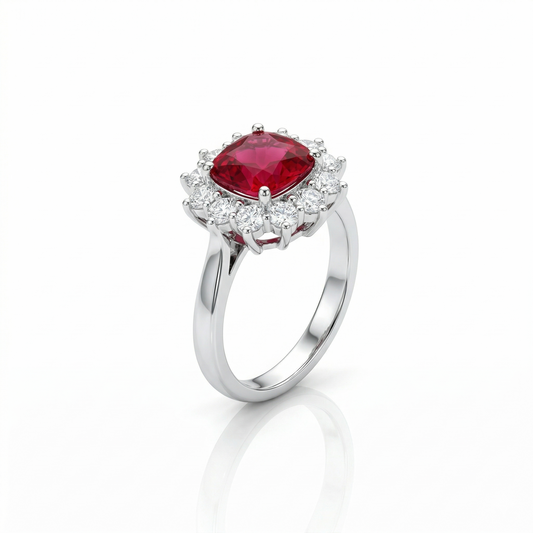 Ruby Radiance Ring