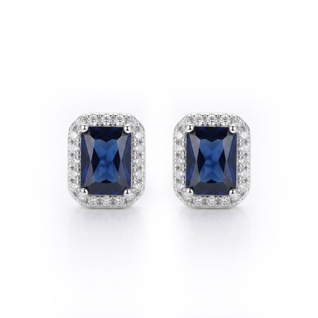Azure Royale CZ Studs