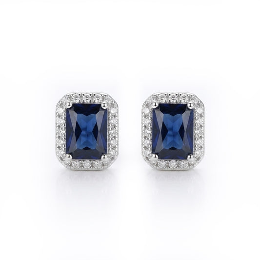 Azure Royale CZ Studs