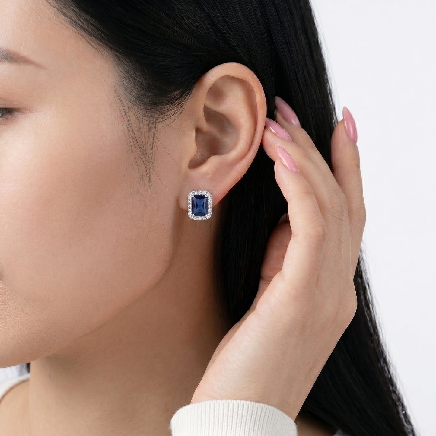 Azure Royale CZ Studs
